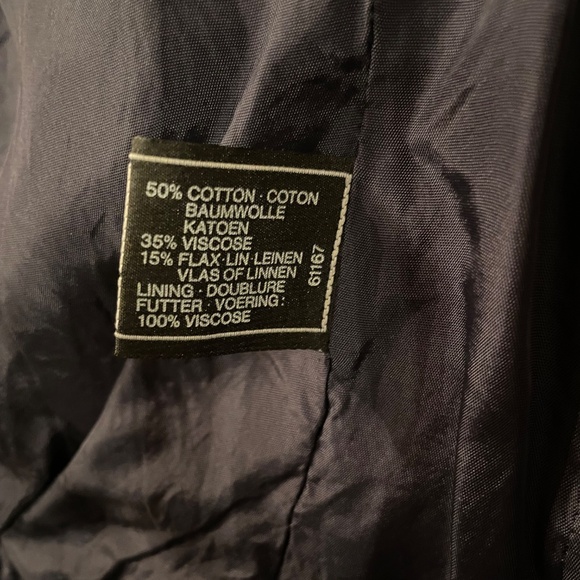 Blue Jacket and Skirt with Elk Bone Buttons by Your Sixth Sense - Picture 9 of 10